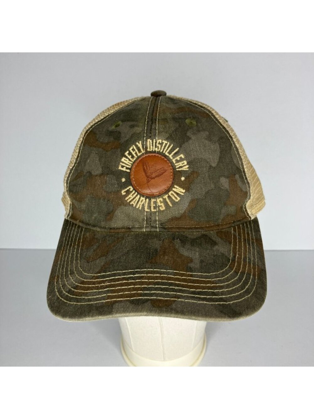 Firefly Distillery Charleston Camo Trucker Hat Adjustable Men's